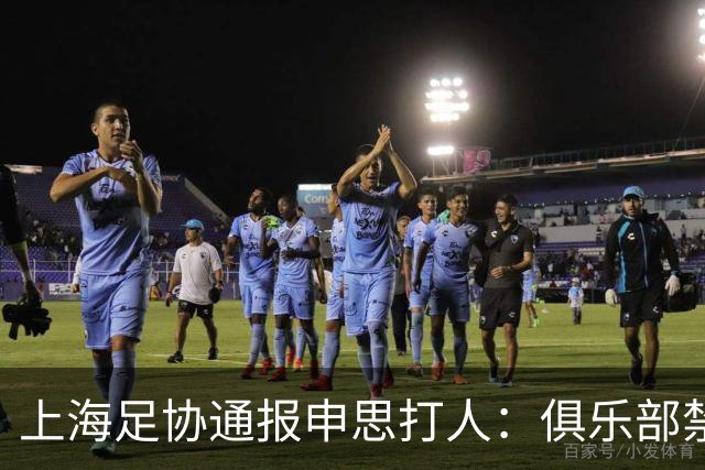上海足协通报申思打人：俱乐部禁止注册新球员6个月，罚款两万！